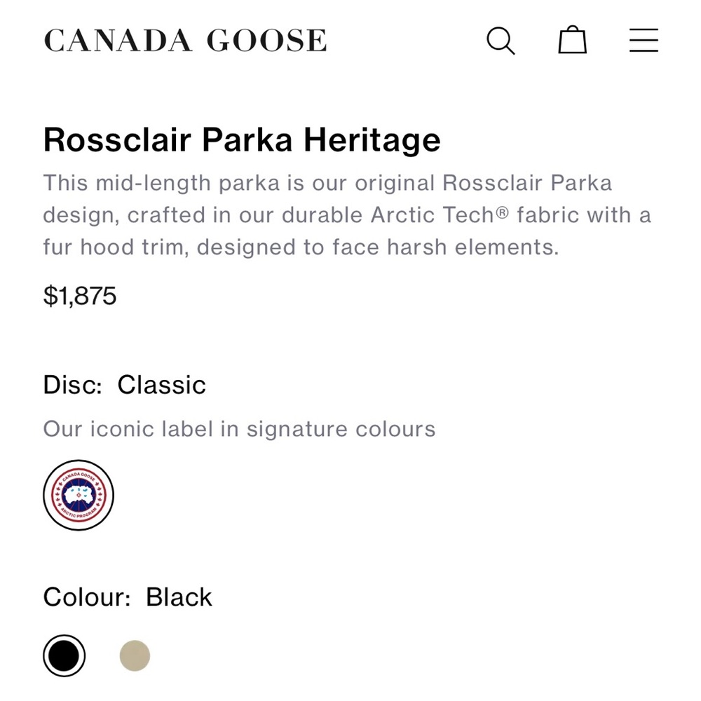 Canada Goose Olive Parka with Fur Trim - Picture 12 of 12